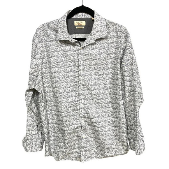 Penguin by Munsingwear Men's Button Up Shirt 16.5 32/33 Heritage Slim Fit Cotton - Picture 2 of 10